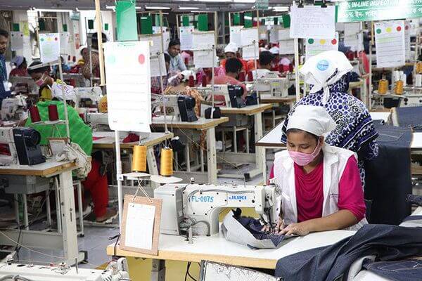 Sewing is an operation in the Garment Industry.